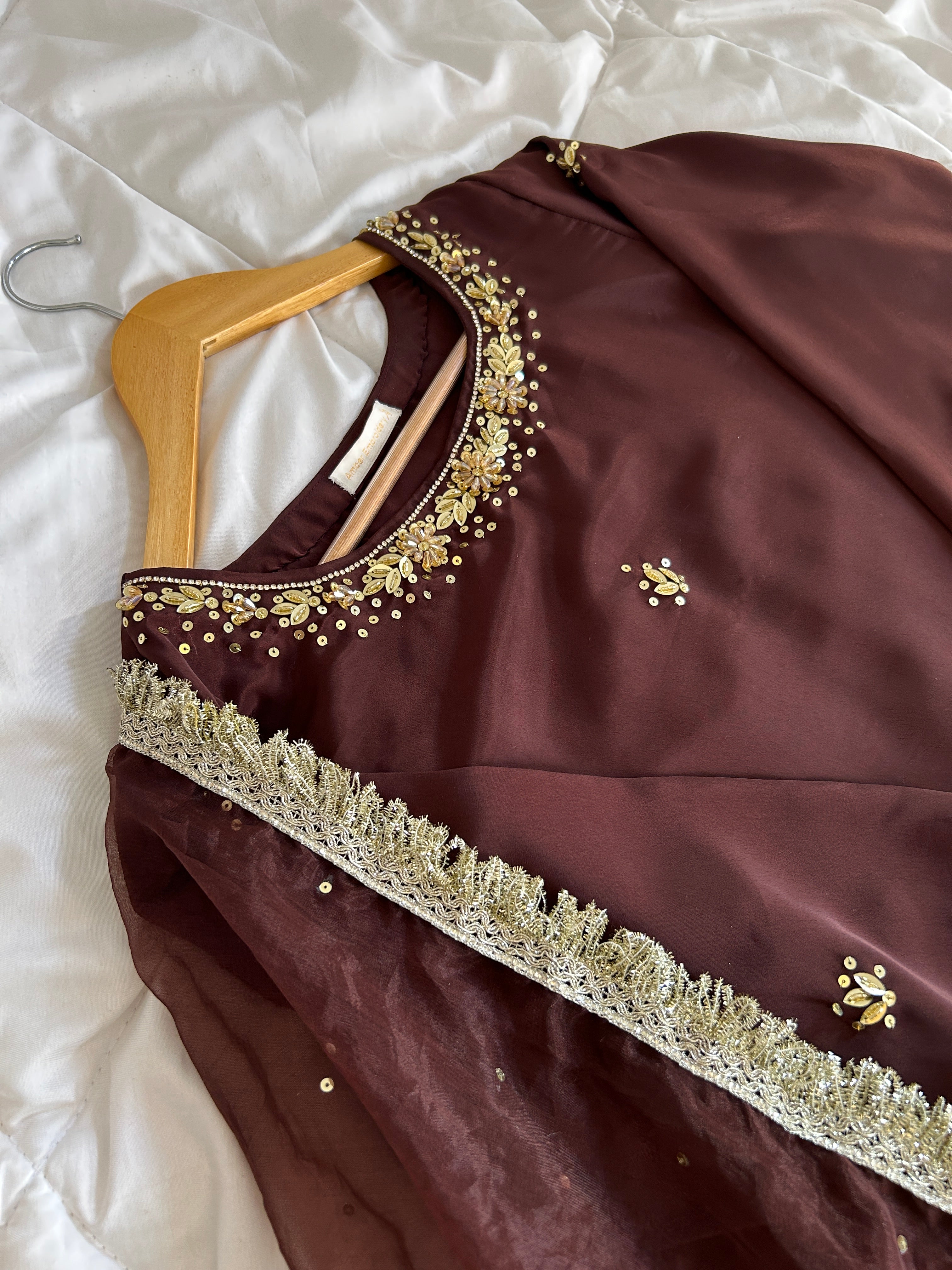 Gul-e-Zar-Dark Brown