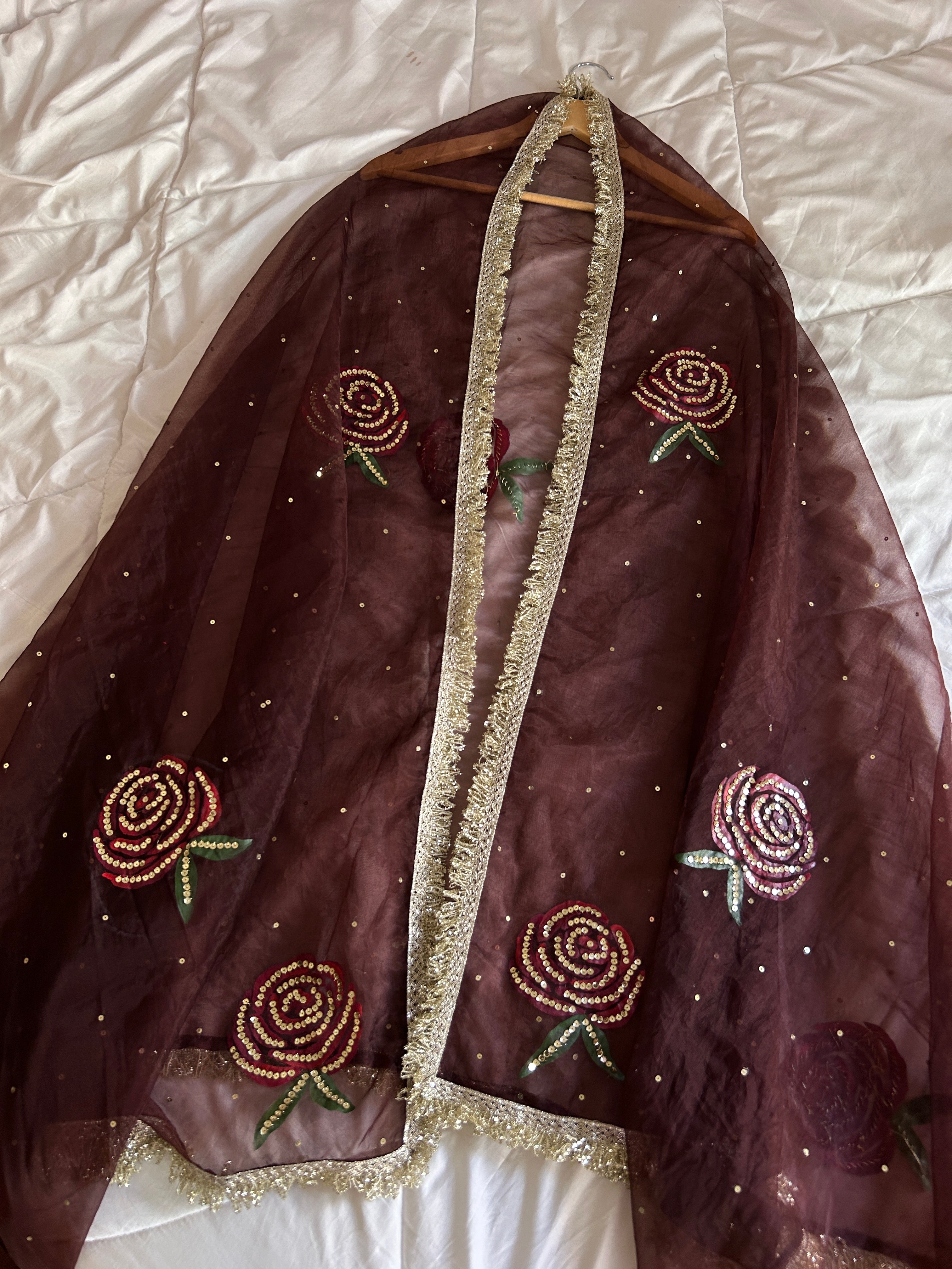 Gul-e-Zar-Dark Brown