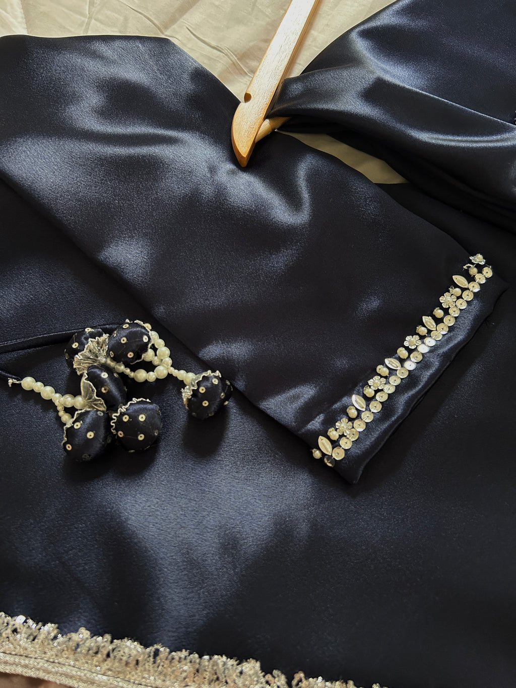 Pista Noor-Navy blue